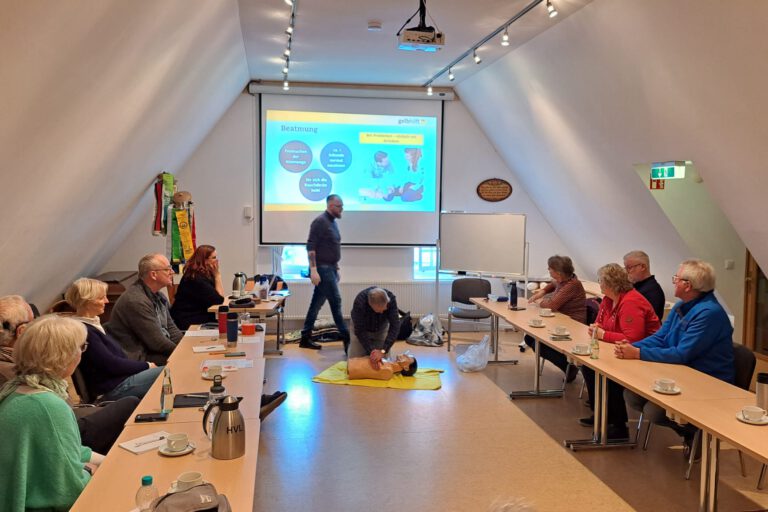 Erste Hilfe Ausbildung im Heimathaus