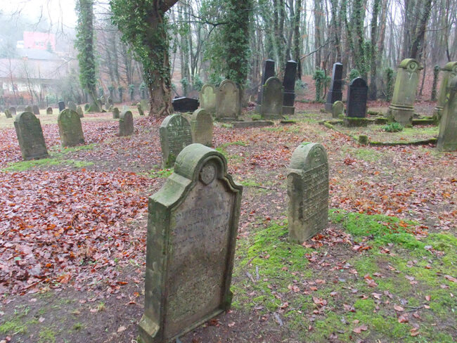 Der Jüdische Friedhof Lengerich Halbtotale