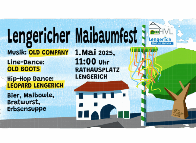 Foto: Old Company) Werden es richtig krachen lassen - Die Formation „OLD CAMPANY“ aus Westerkappeln sorgt erstmals beim Lengericher Maibaumrichten am 1. Mai ab 11 Uhr mit ihren Ohrwürmern für beste musikalische Unterhaltung