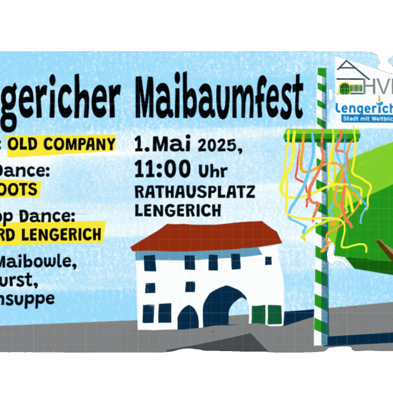 Foto: Old Company) Werden es richtig krachen lassen - Die Formation „OLD CAMPANY“ aus Westerkappeln sorgt erstmals beim Lengericher Maibaumrichten am 1. Mai ab 11 Uhr mit ihren Ohrwürmern für beste musikalische Unterhaltung