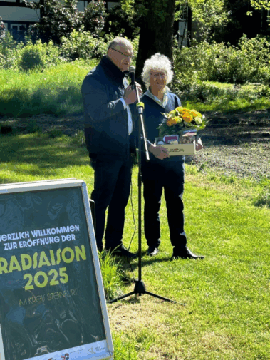 Eröffnung der Radfahrsaison auf Haus Vortlage