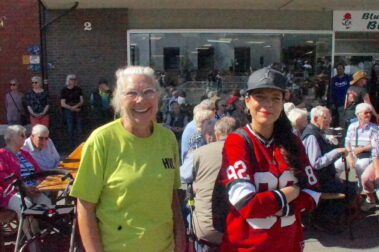 Karin Büscher OrgaTeam und Denis Kuzu Leopard Lengerich