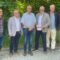 v.l. Dr. Peter Kritzinger (Aschendorff Verlag, Bernd Hammerschmidt (Co-Autor), Dr. Alfred Wesselmann (Autor), Bürgermeiter Björn Schilling, Heino Knuf (Vorstandsteam HVL), Dr. Alois Thomes (Moderator)